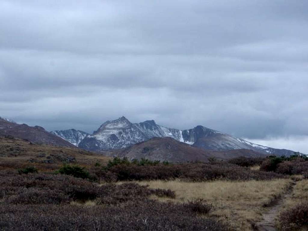  View of Desolation Peaks...
