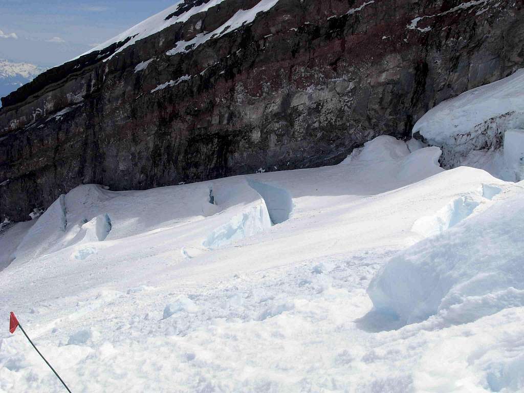 Ingraham Glacier Crevasses