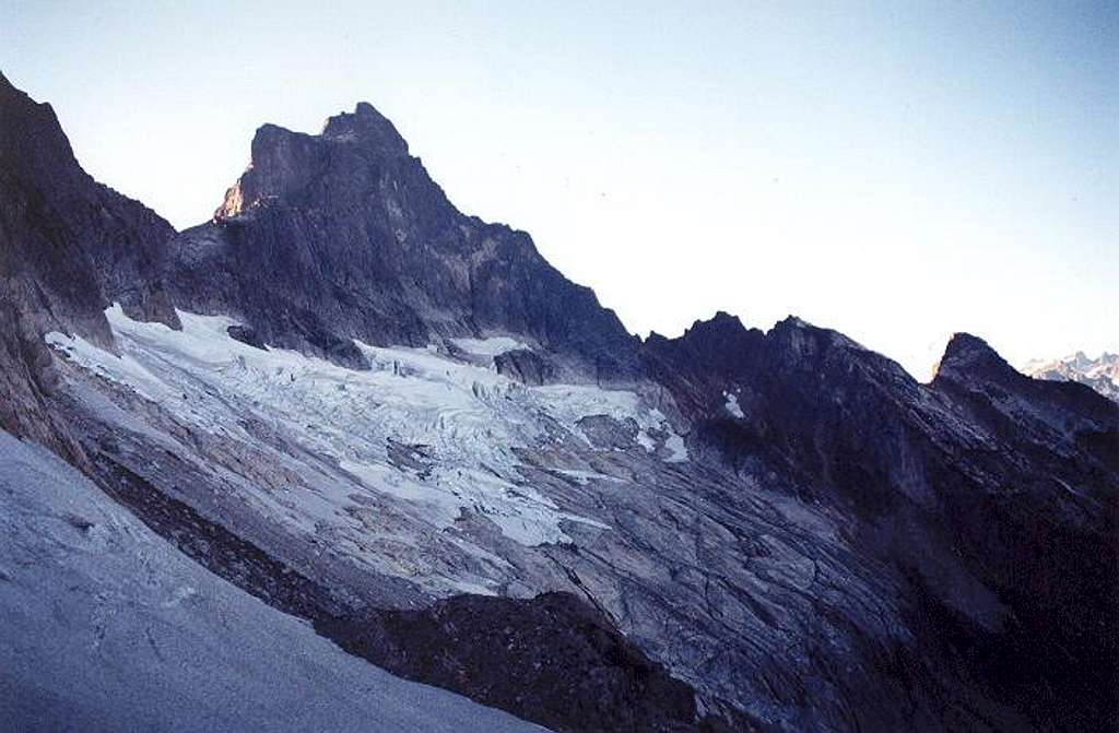 Mt. Triumph on the evening of...