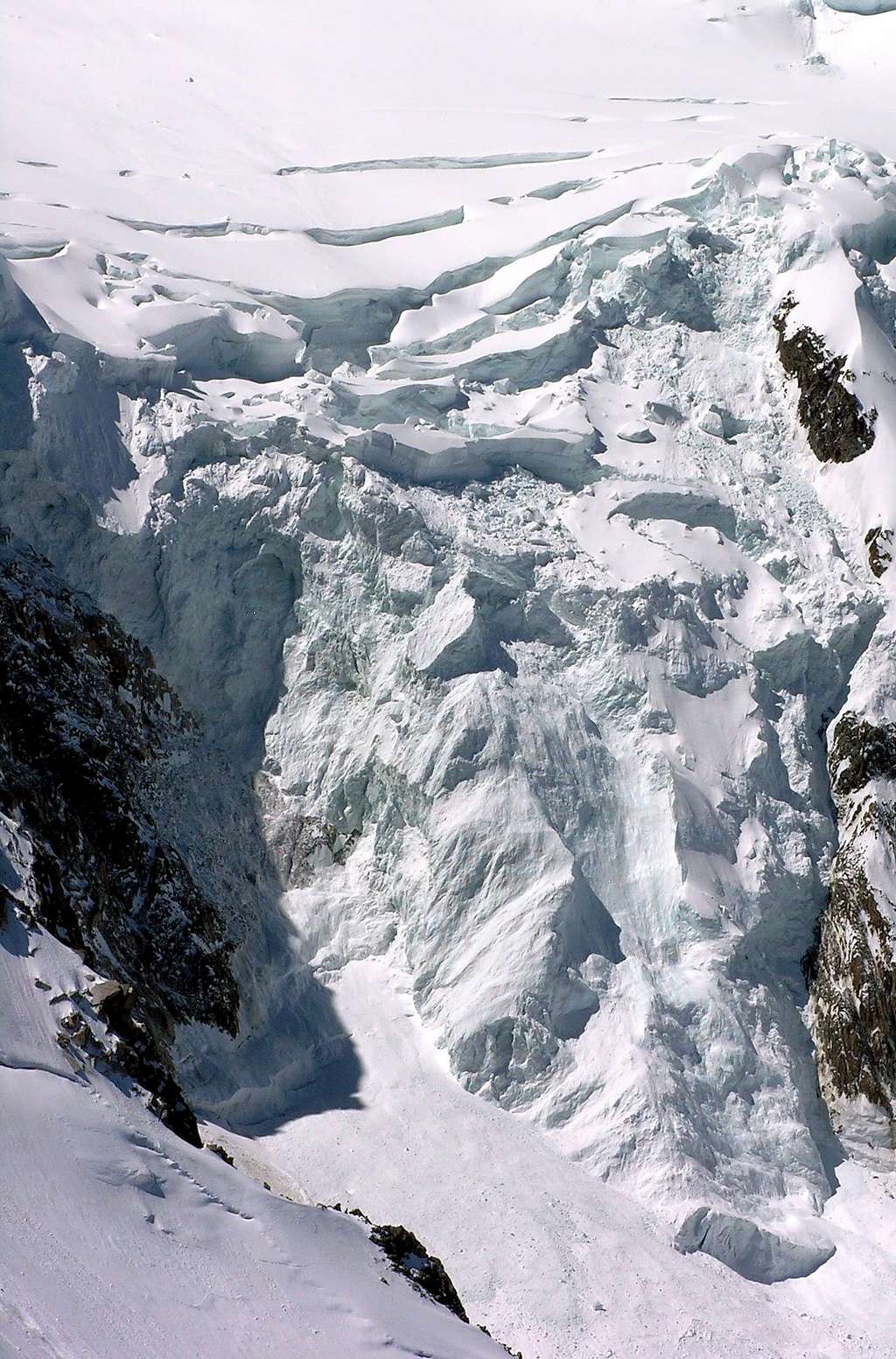 Glacier du Bossons (Mont Blanc du Tacul)