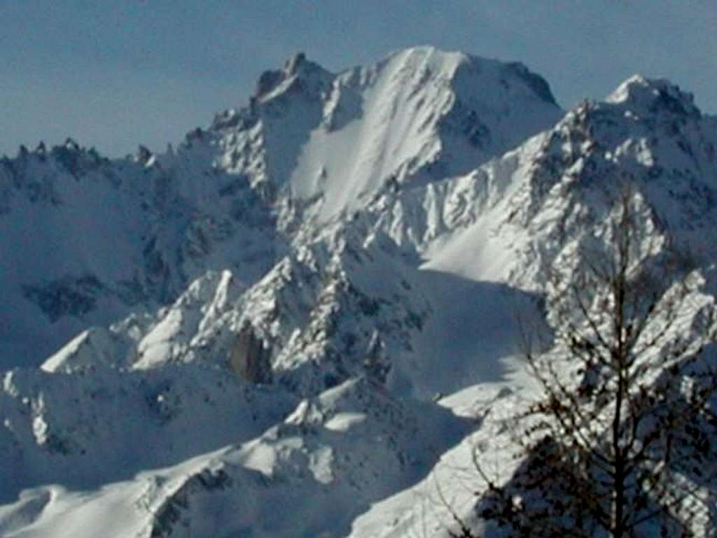 Viewed from Verbier the NW...