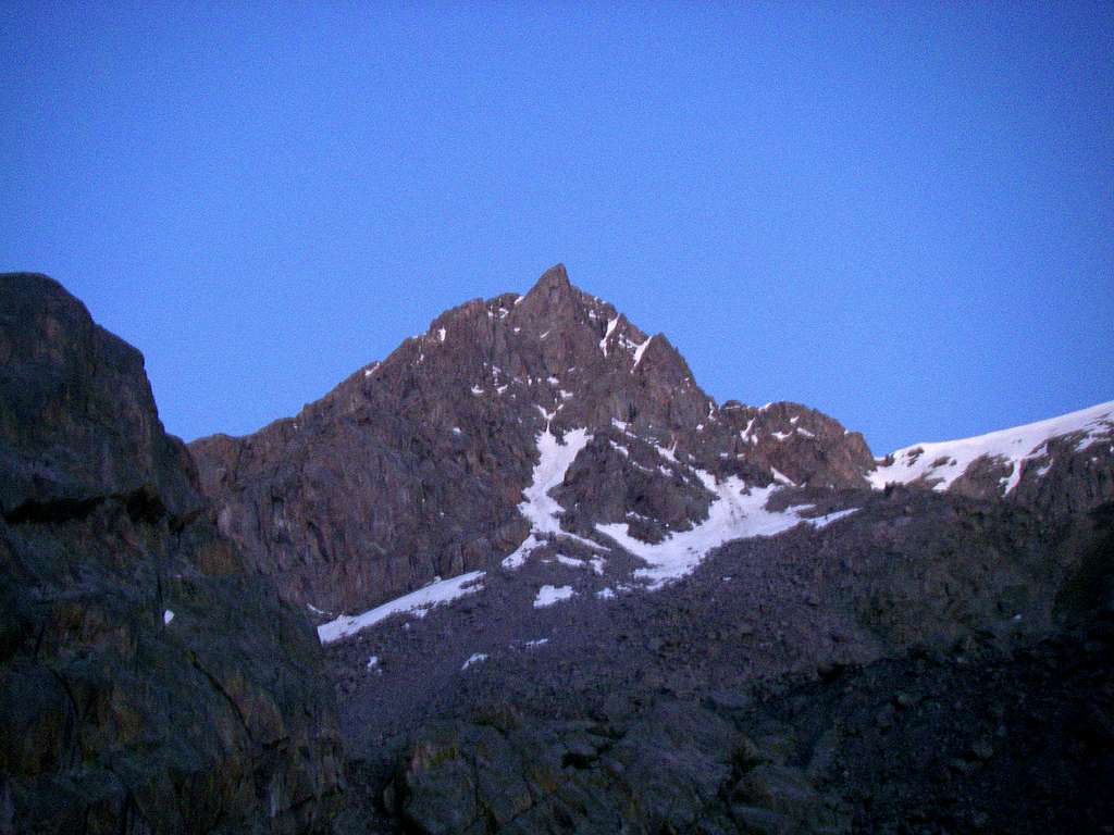 Alpenglow on Mt of the Holy Cross