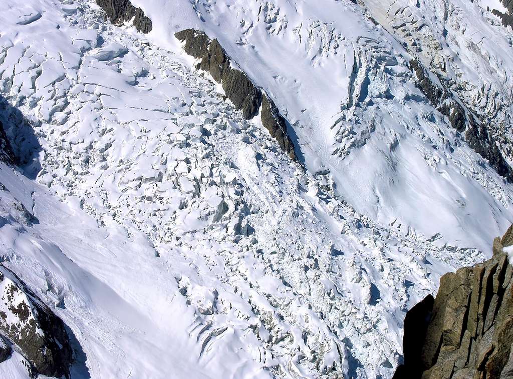 Bossons glacier (Mont Blanc)