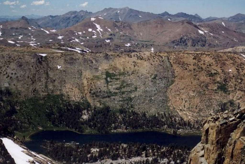 Dorothy Lake from Forsyth Peak