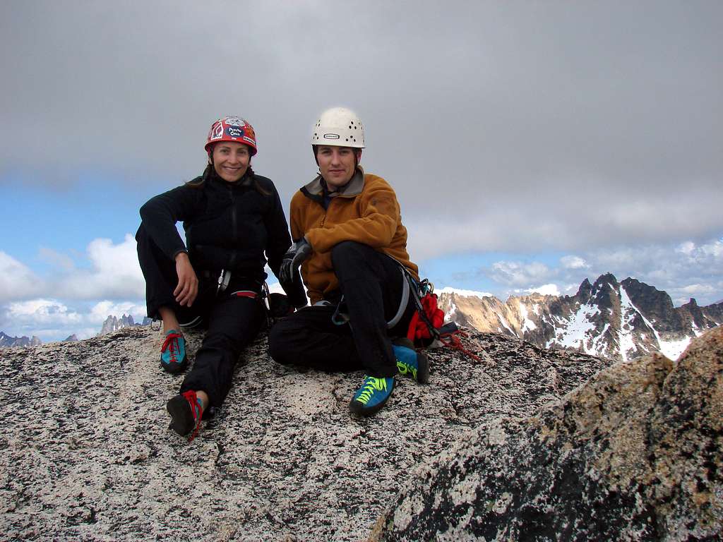 Julia & Mike on the summit