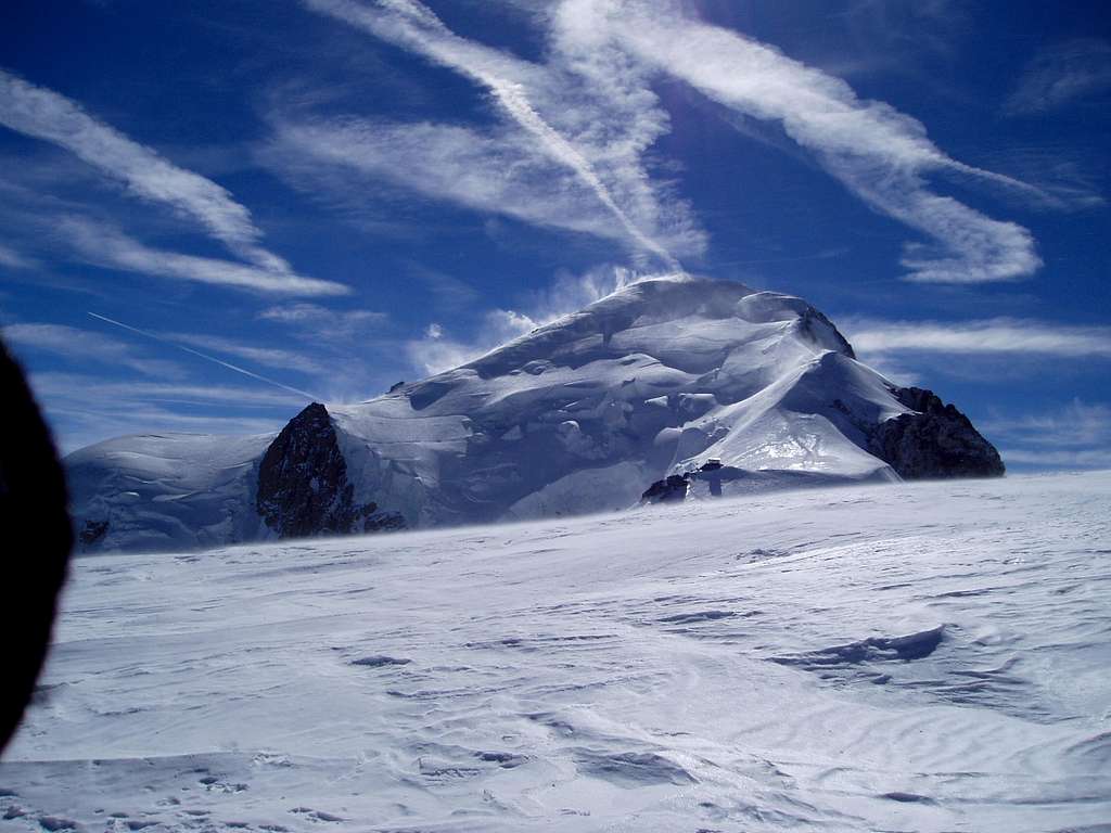 Mount Blanc from the Dome d'Gouter