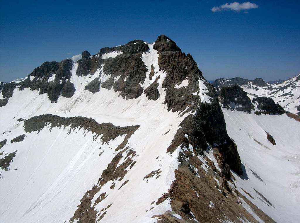 Vermilion Peak from Golden Horn's Southwest Ridge