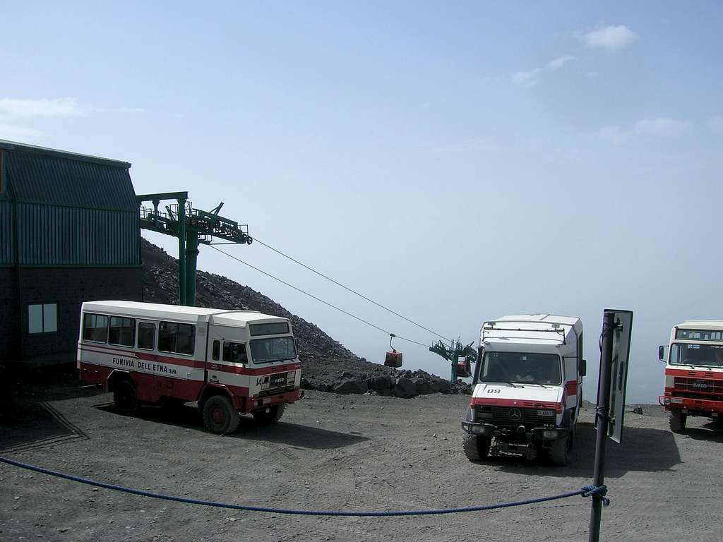 jeep trucks and cable cars