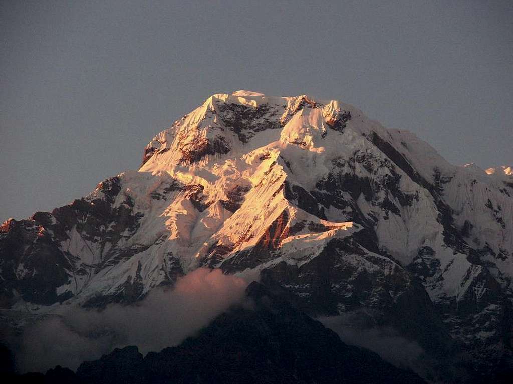 Annapurna South - Sunset