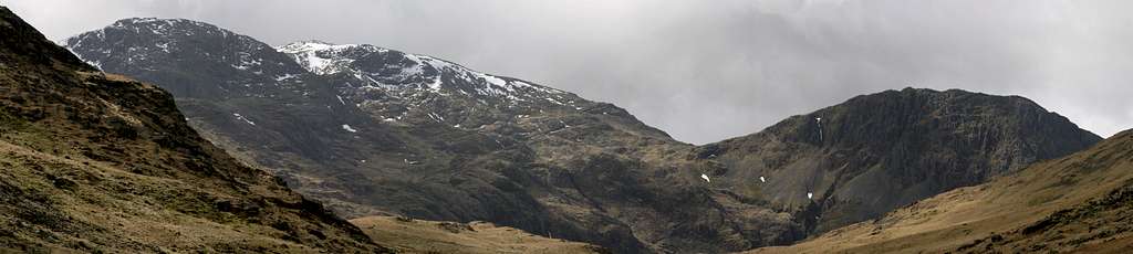 Ill Crag, Scafell Pike and Lingmell