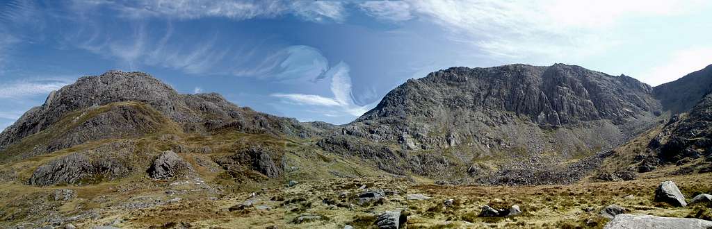 Tryfan and Glyder Fach