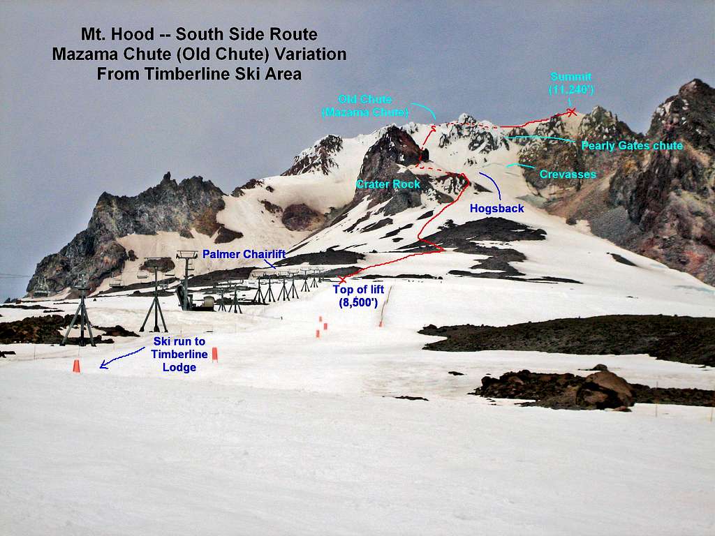 Mt. Hood -- South Side Route
