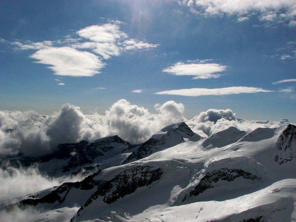 South-Eastern view from Spallaridge of Bernina