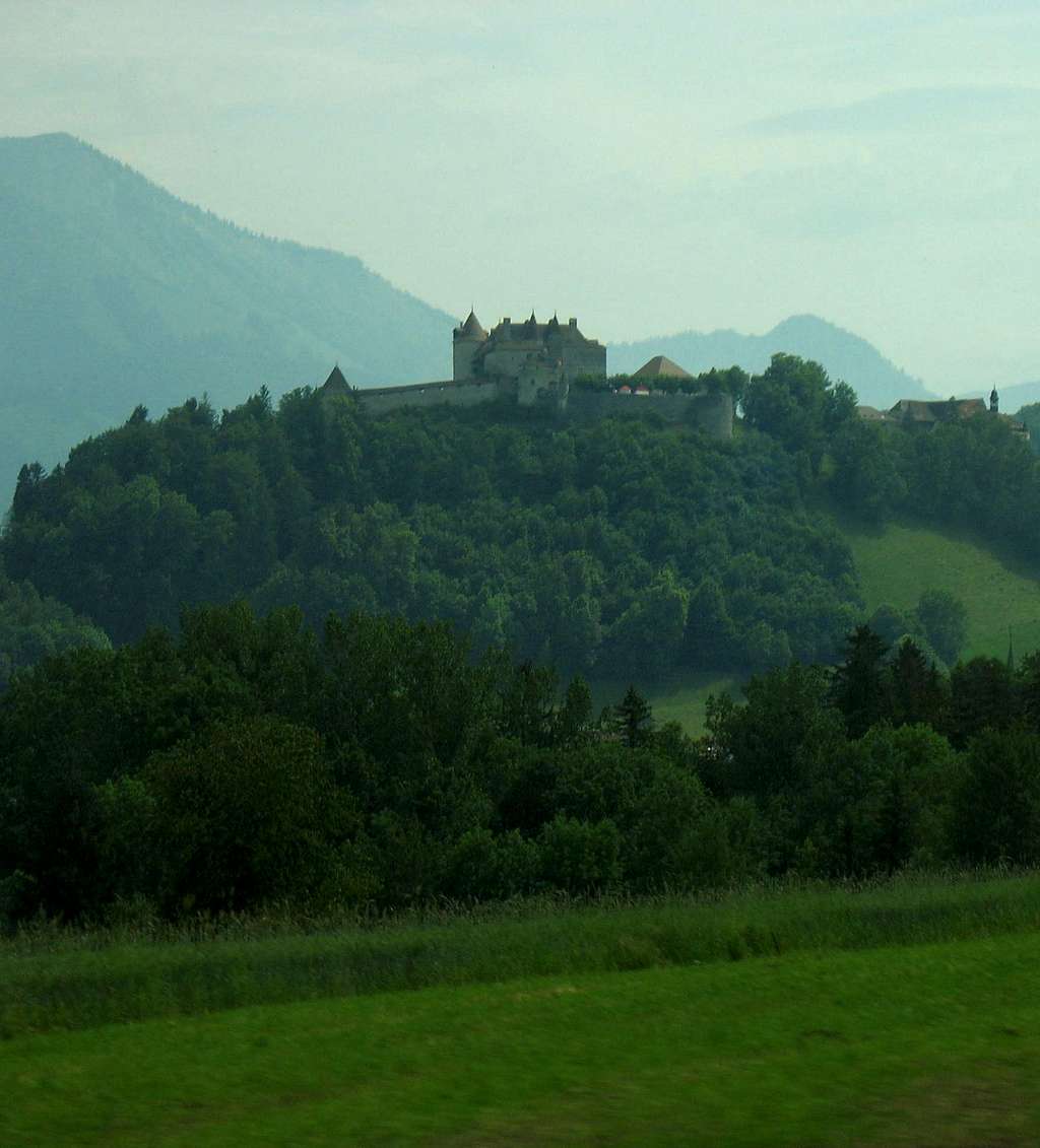 Castle above Gruyeres