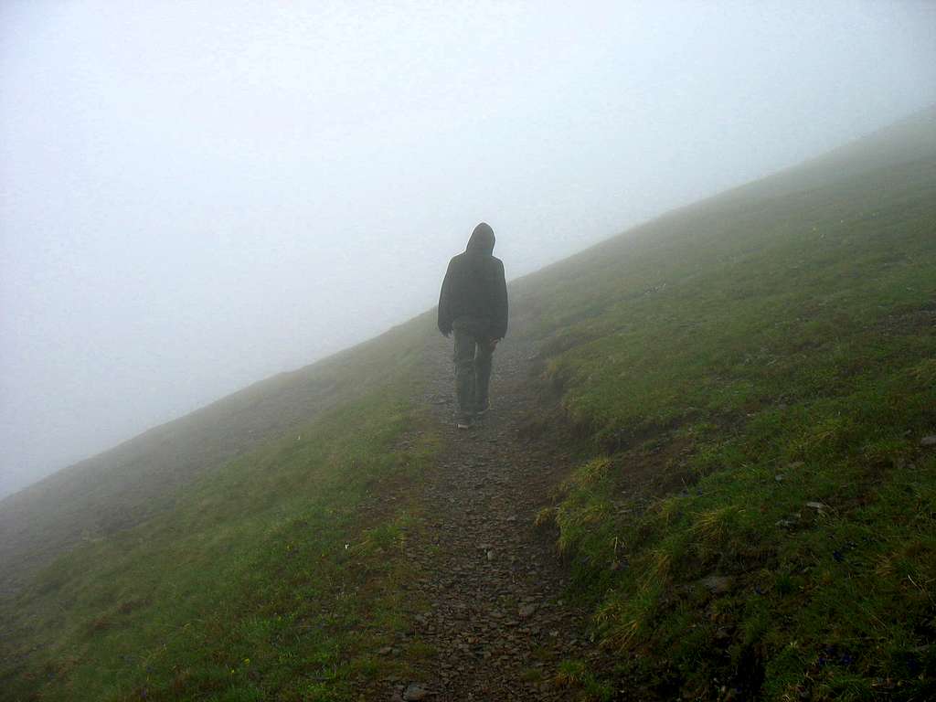 Misty Lauberhorn Trail