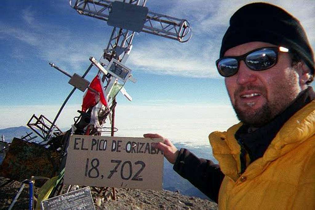 Summit of Orizaba with a...