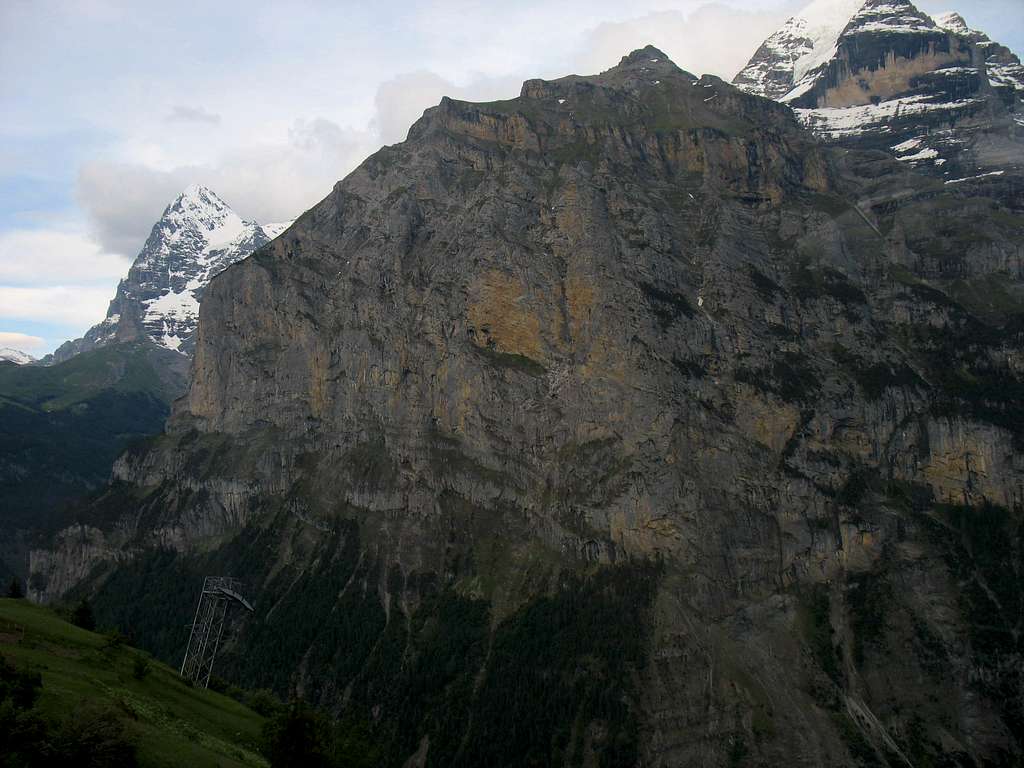 Mountain above Lauterbrunnen
