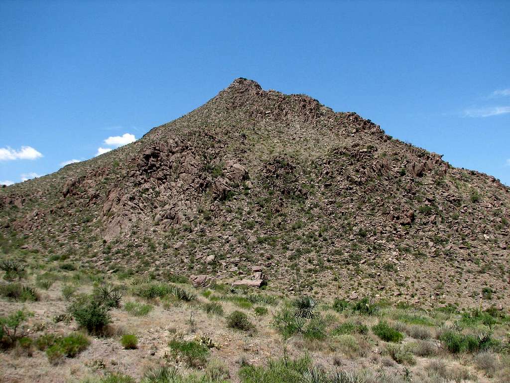 Point 5710 in the Doña Ana Mountains