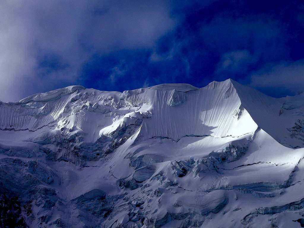 Illimani Norte from high camp