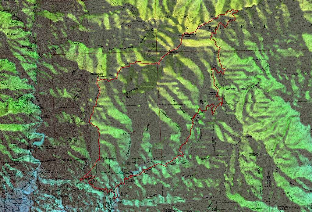 GPS Track - Monrovia Peak Loop