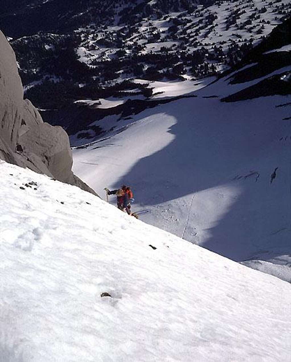 Jefferson Park Glacier Route<br>Topping out the headwall