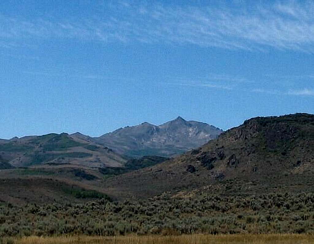 Granite Peak Nevada as seen...