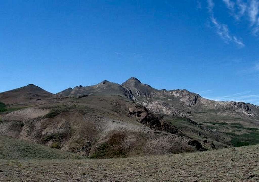 Granite Peak is the center...