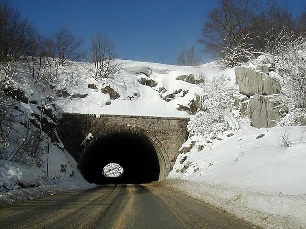 Winter on Prezid pass,...