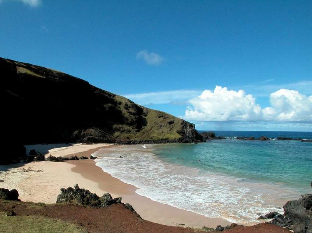Ovahe beach - Easter Island