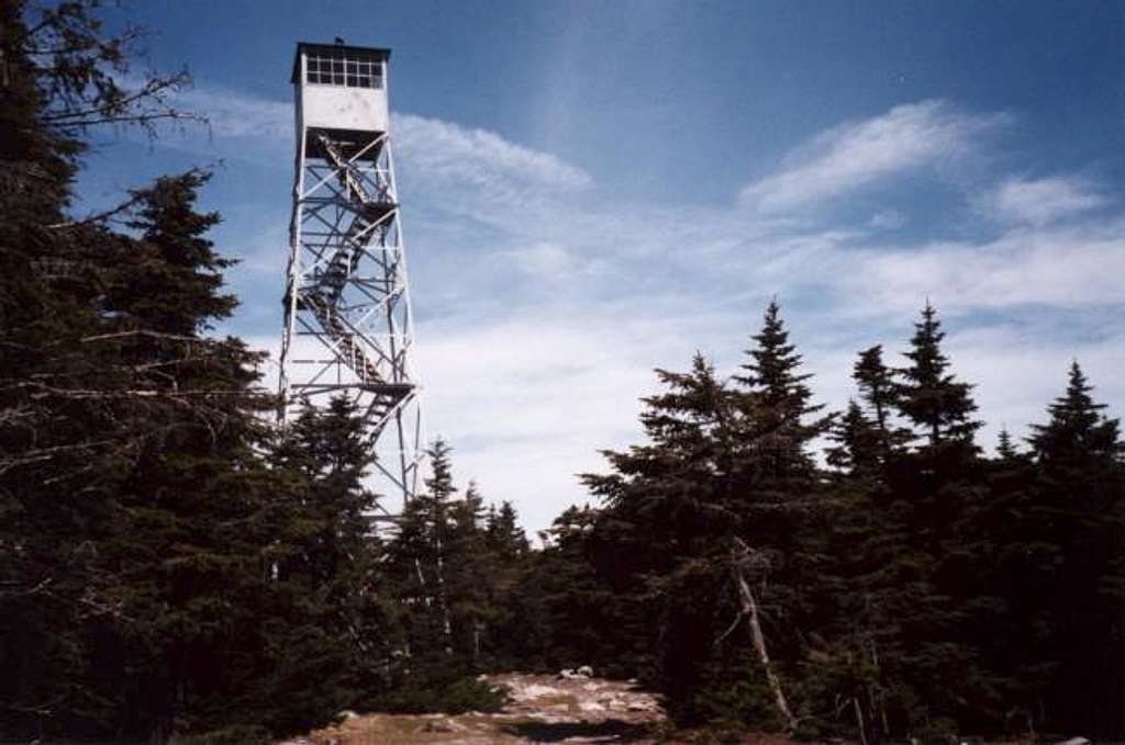 Stratton's summit firetower....