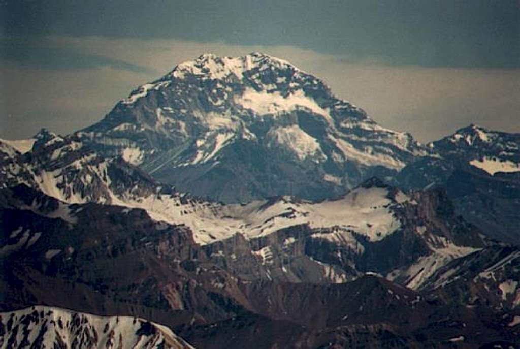 The south face of Aconcagua ,...
