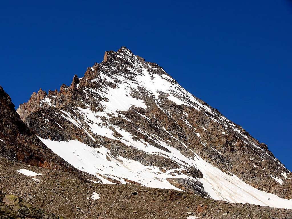 NE face and East ridge of Herbetet (3778m)