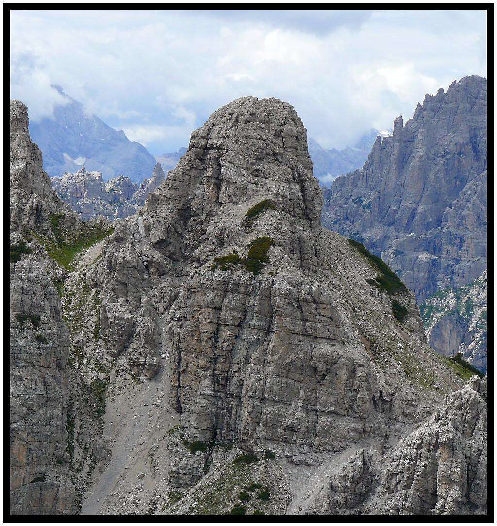 Cima Val dell'Inferno - views from the summit of Torrione Comici