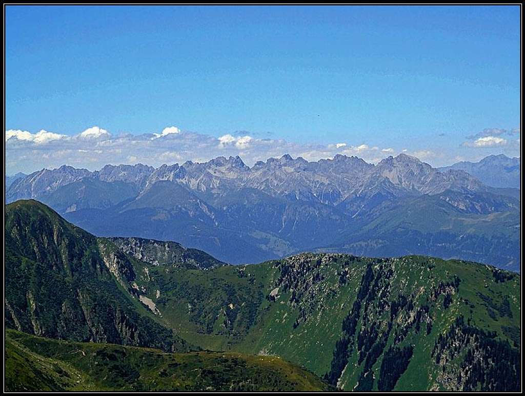 Lienz Dolomites from Hoher Trieb / Cuestalta