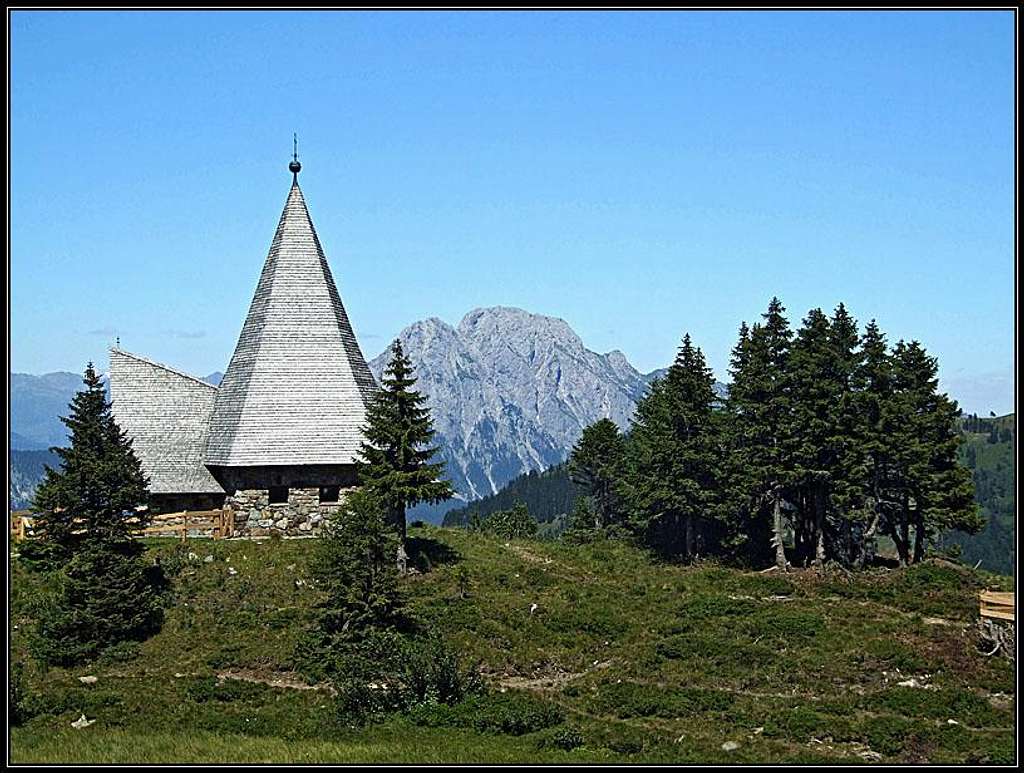 The chapel on Zollner Alm