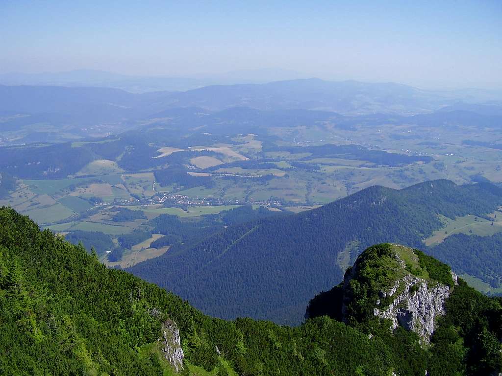 view to Orava region