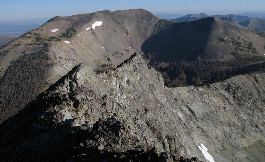 Avalanche Peak from Hoyt Peak