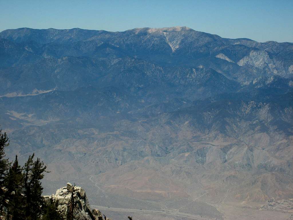 View North from Folly Pk (10,480'), San Jacinto Wilderness