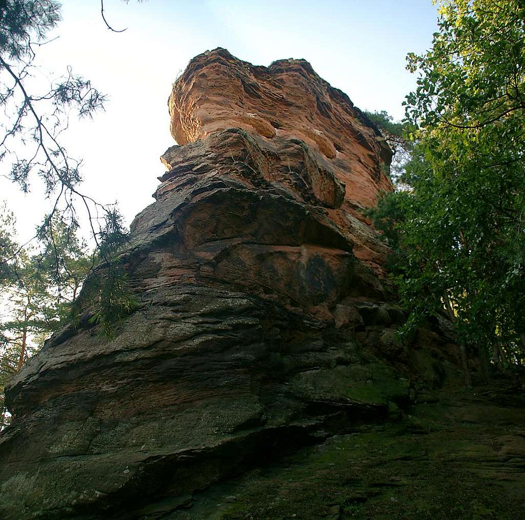 Leberstein south-east face