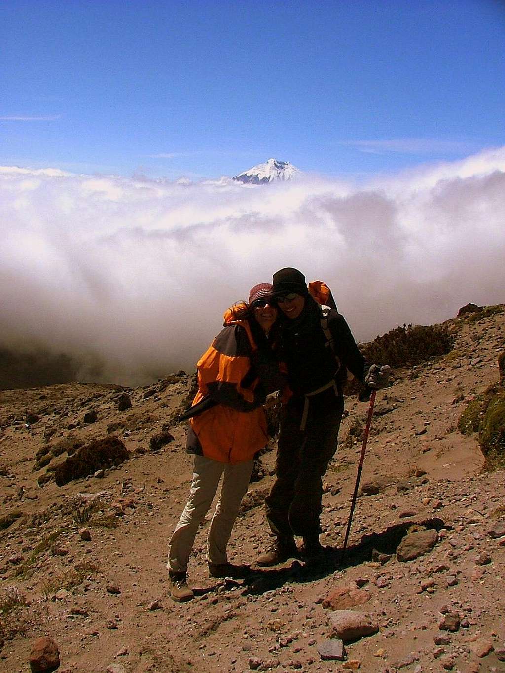 Illiniza Norte, Ecuador. Normal Route. Sep. 2006.