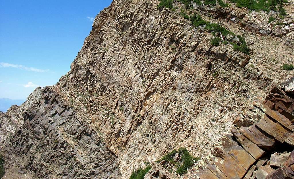 Cliffs Below Twin Peaks East Summit