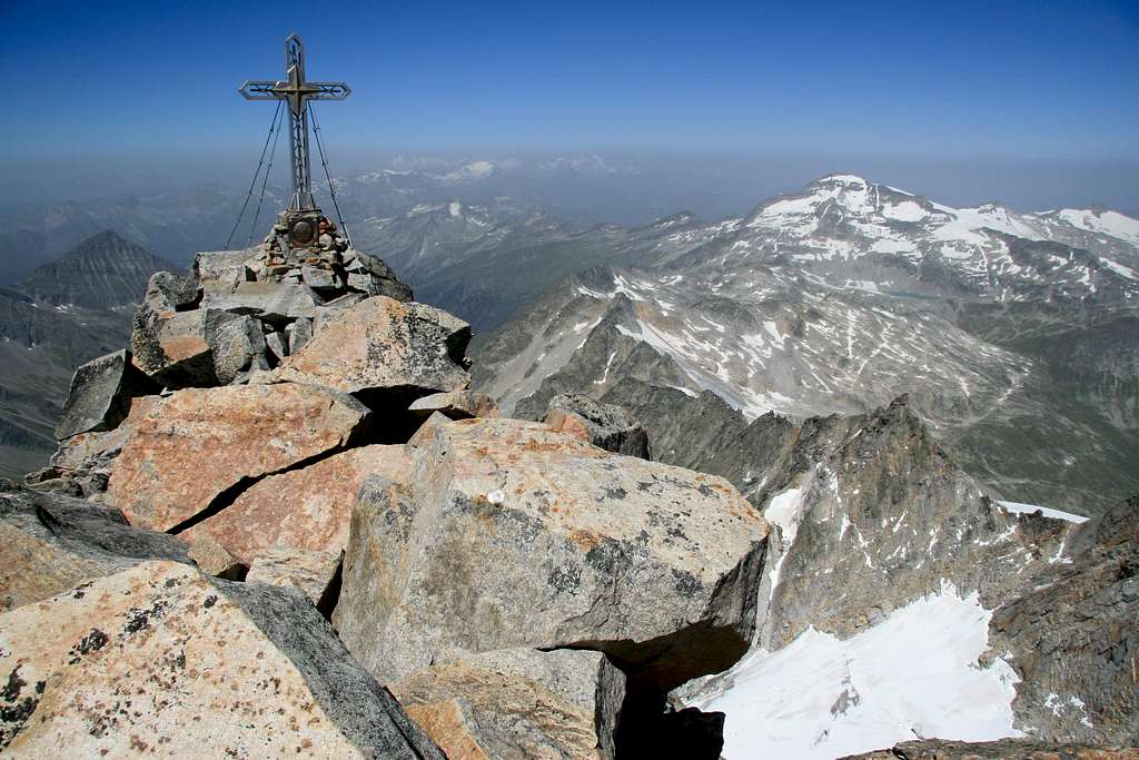 Summit cross of Hochalmspitze