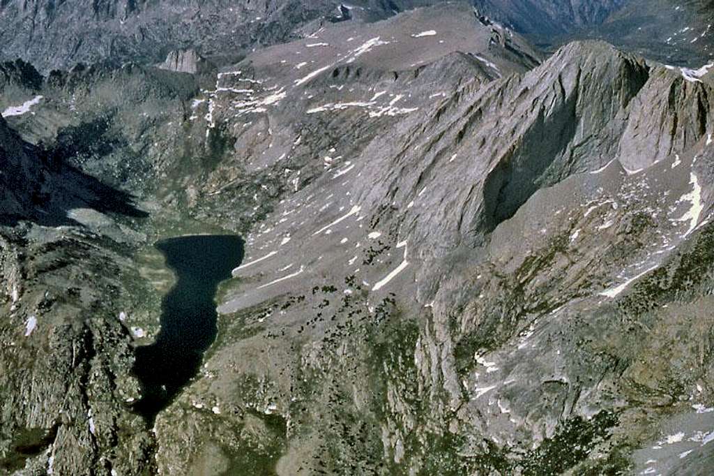 Mt. Conness from the air
