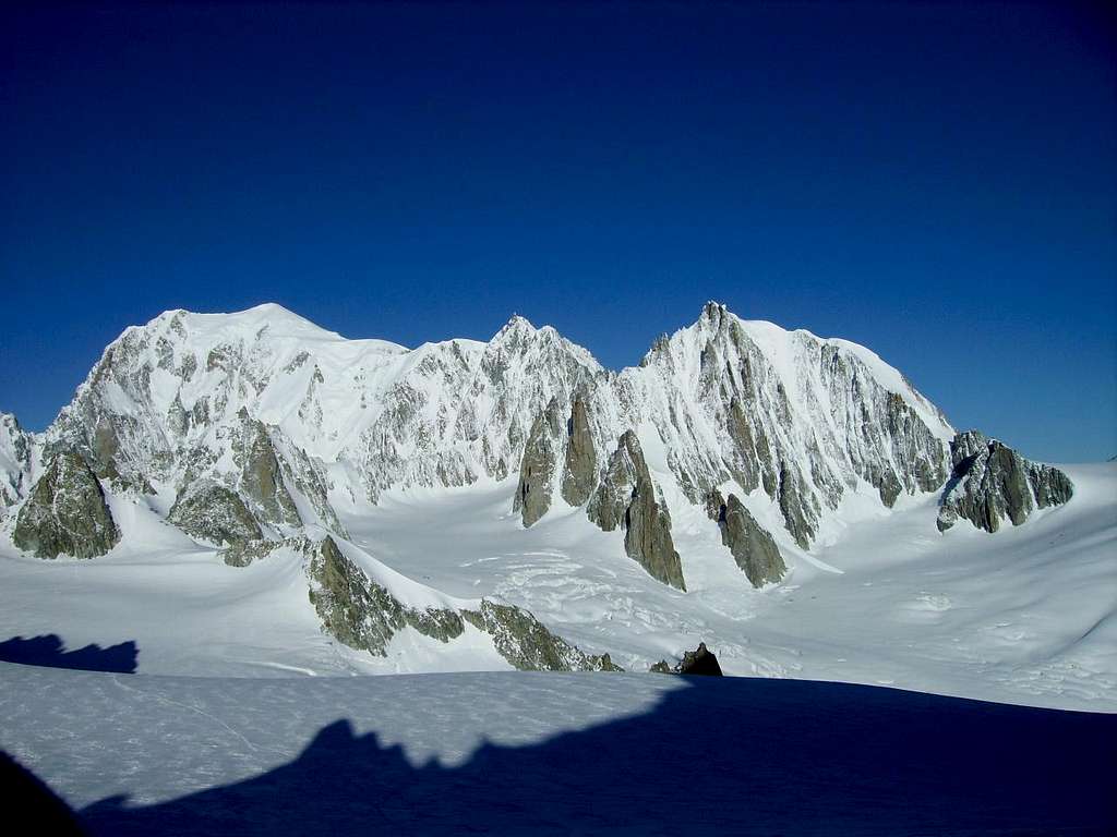 Mont Blanc and Mont Maudit