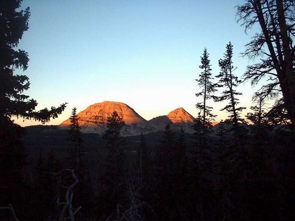 Bald Mountain (on the left)...
