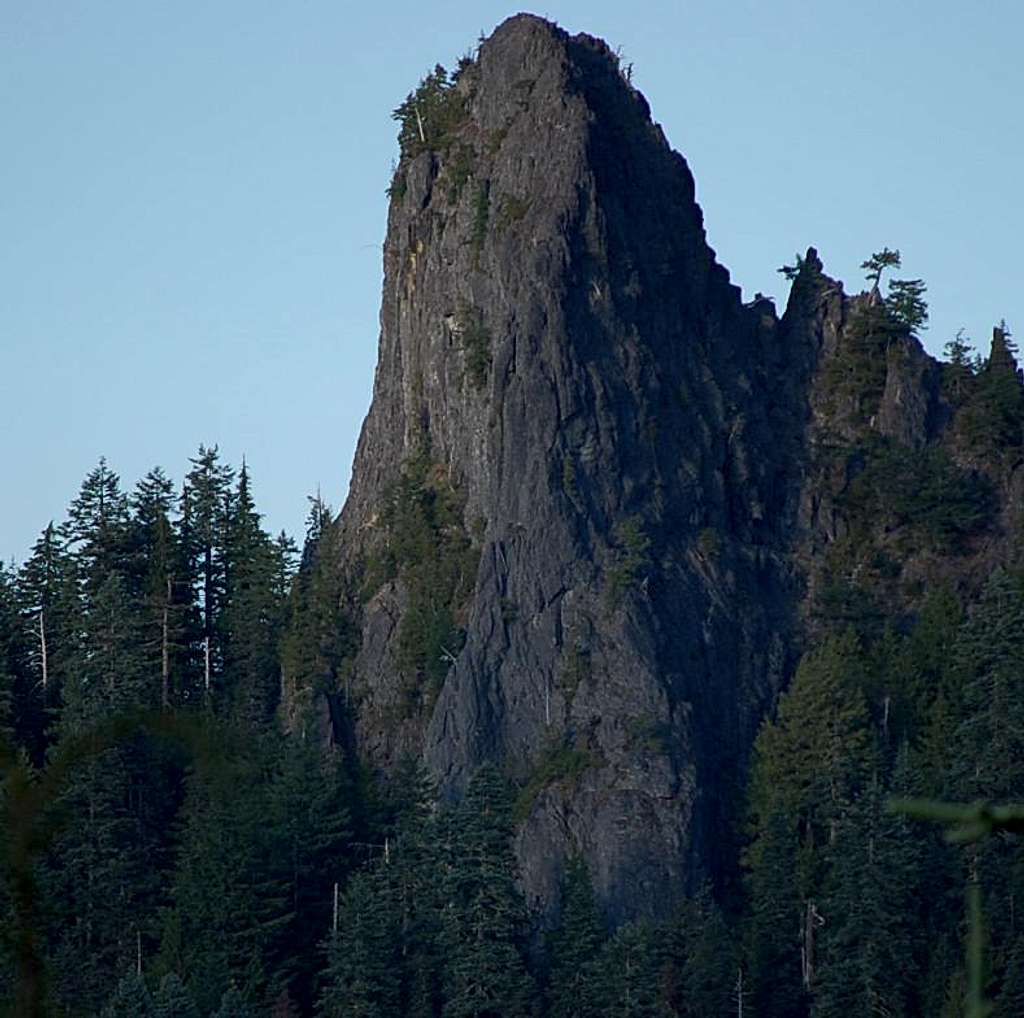 Spire Rock from the Triangulation Peak trail
