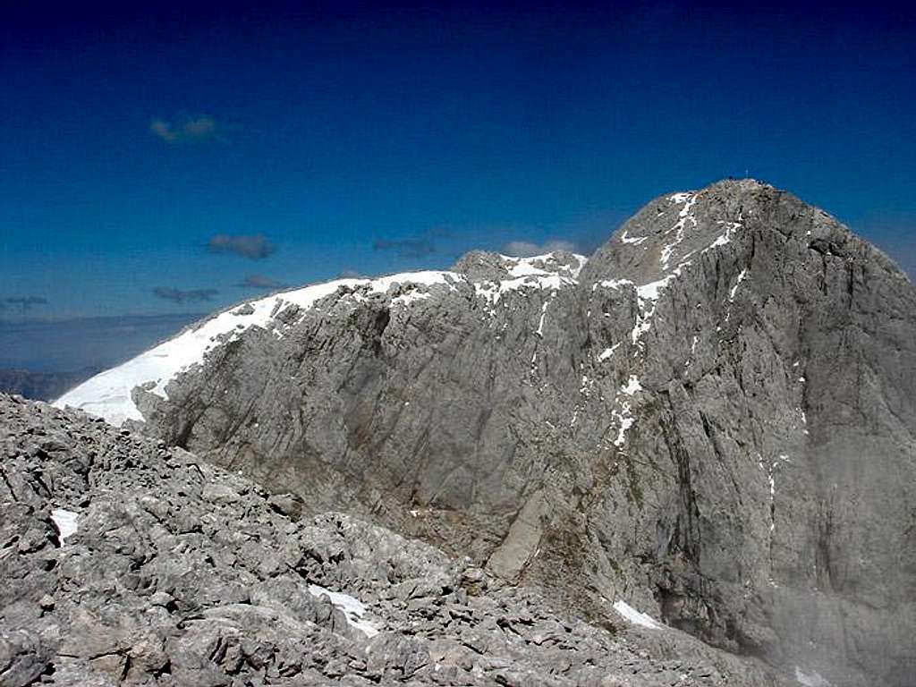 Summit Hoher Goell from S