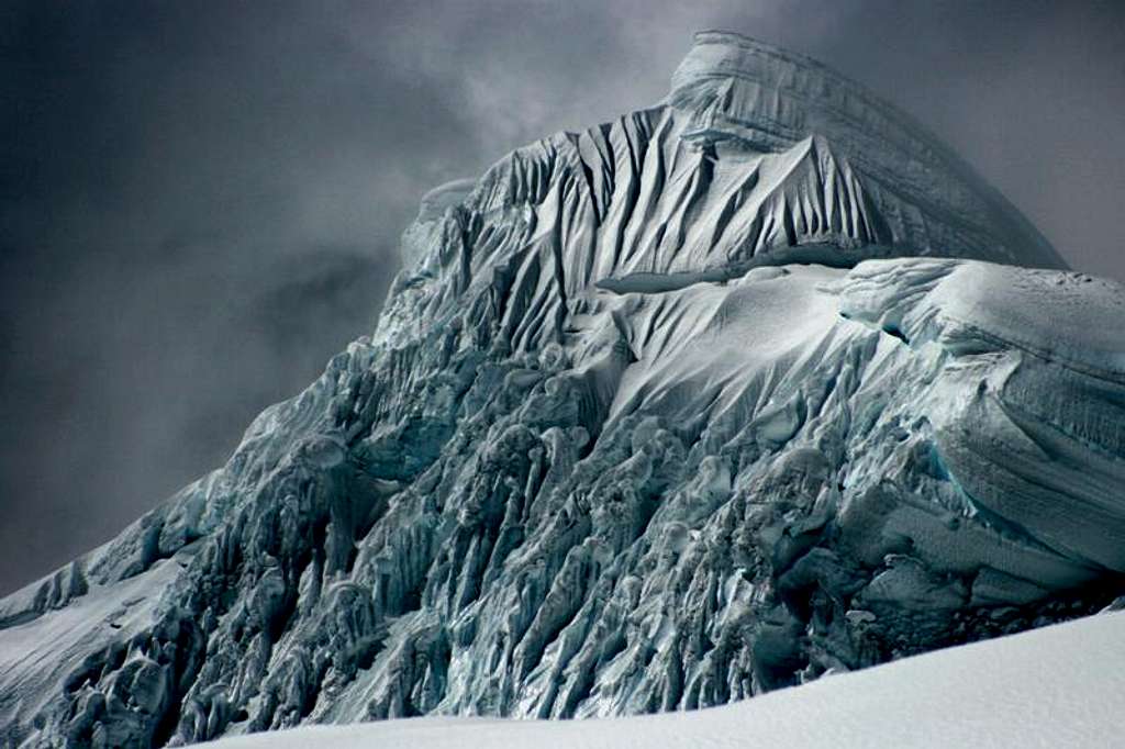 Icy Summit Pyramid of Chopicalqui