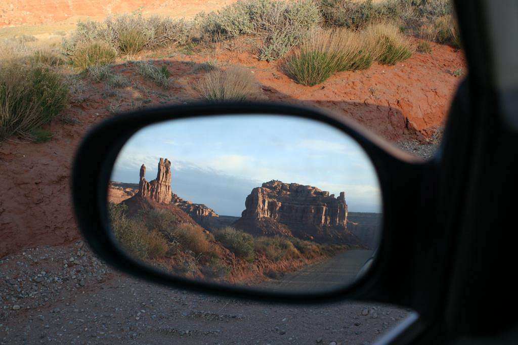 Looking Back, Valley of the Gods, UT