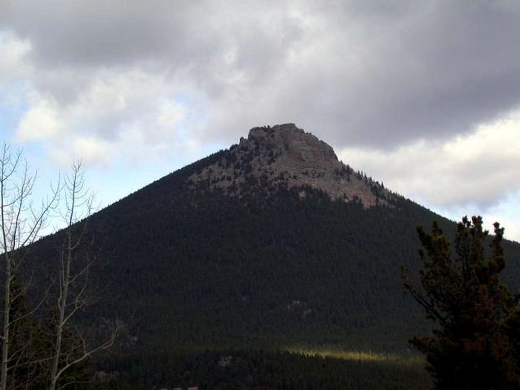 Estes Cone from the Longs...